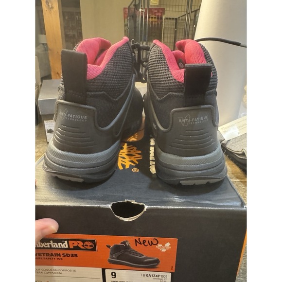 TIMBERLAND PRO New $140 Drivetrain Mid Composite Safety Toe Size‎ 9 Women's - Picture 5 of 9